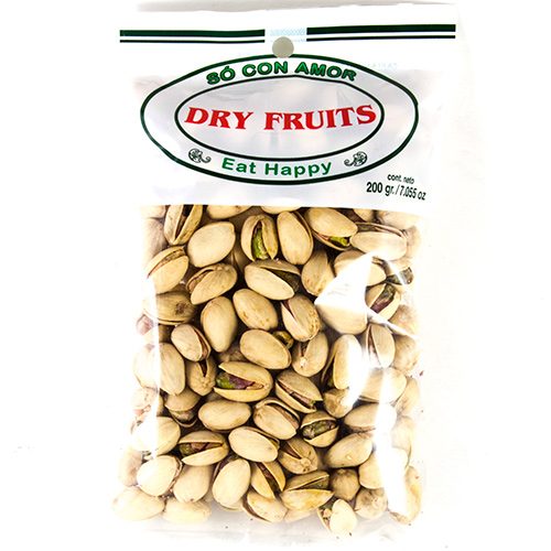 Pistacho con cáscara sin sal